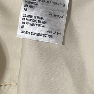 hotel collection 680 thread count american grown cotton king extra deep flat she